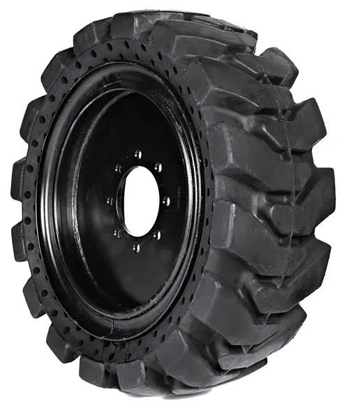 A tire with a black rim on top of it.